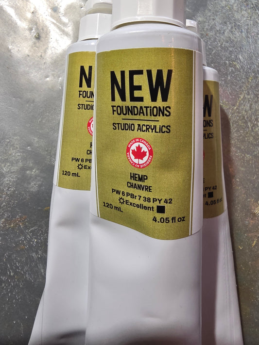 Tri-art: TA36870	New Foundations Acrylic	Hemp	120mL