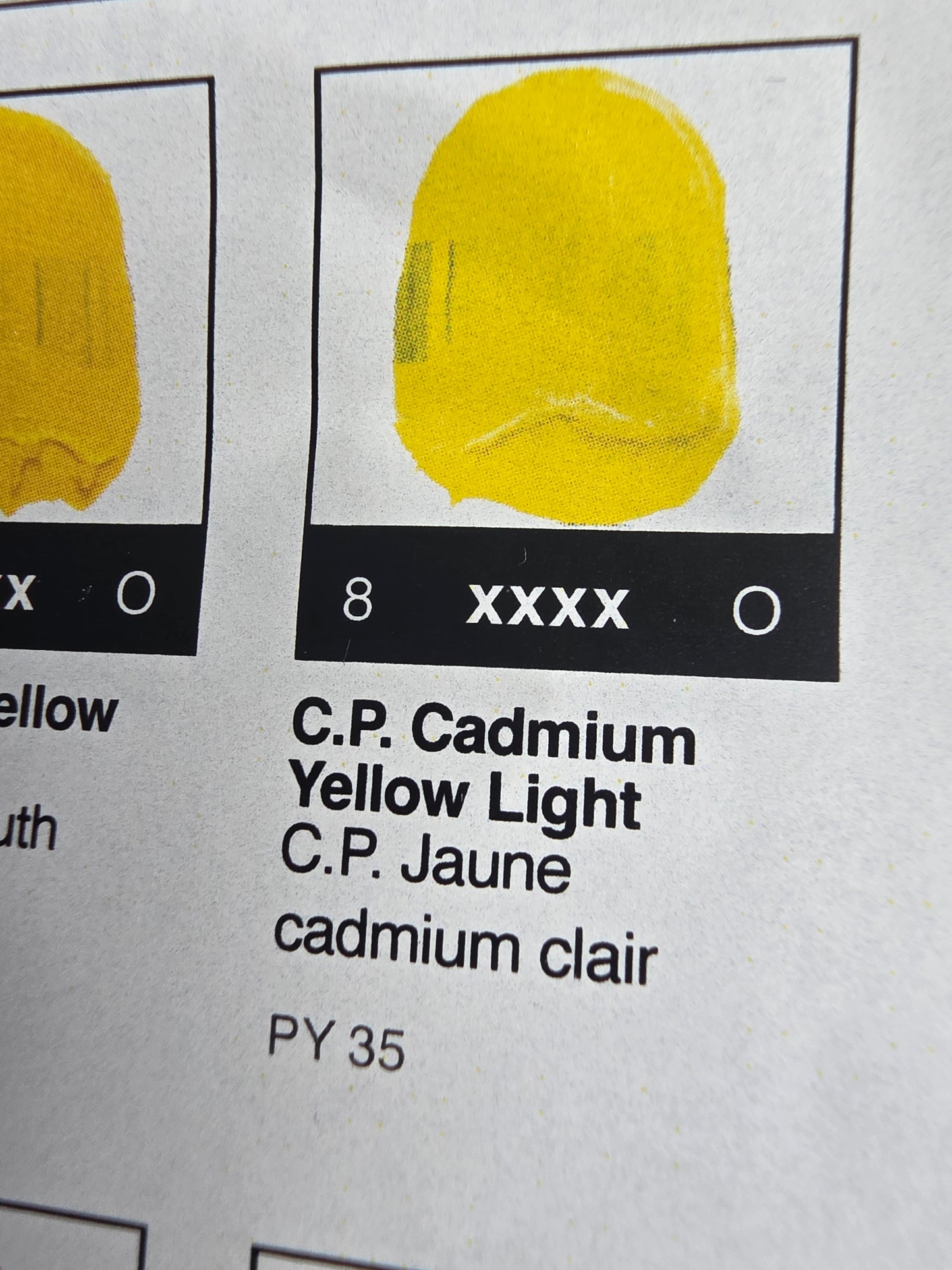 TA2228	Tri-Art High Viscosity	C.P. Cadmium Yellow Light	60mL Tube	8