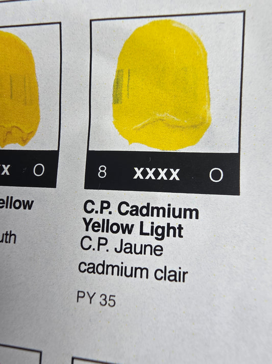TA2228	Tri-Art High Viscosity	C.P. Cadmium Yellow Light	60mL Tube	8