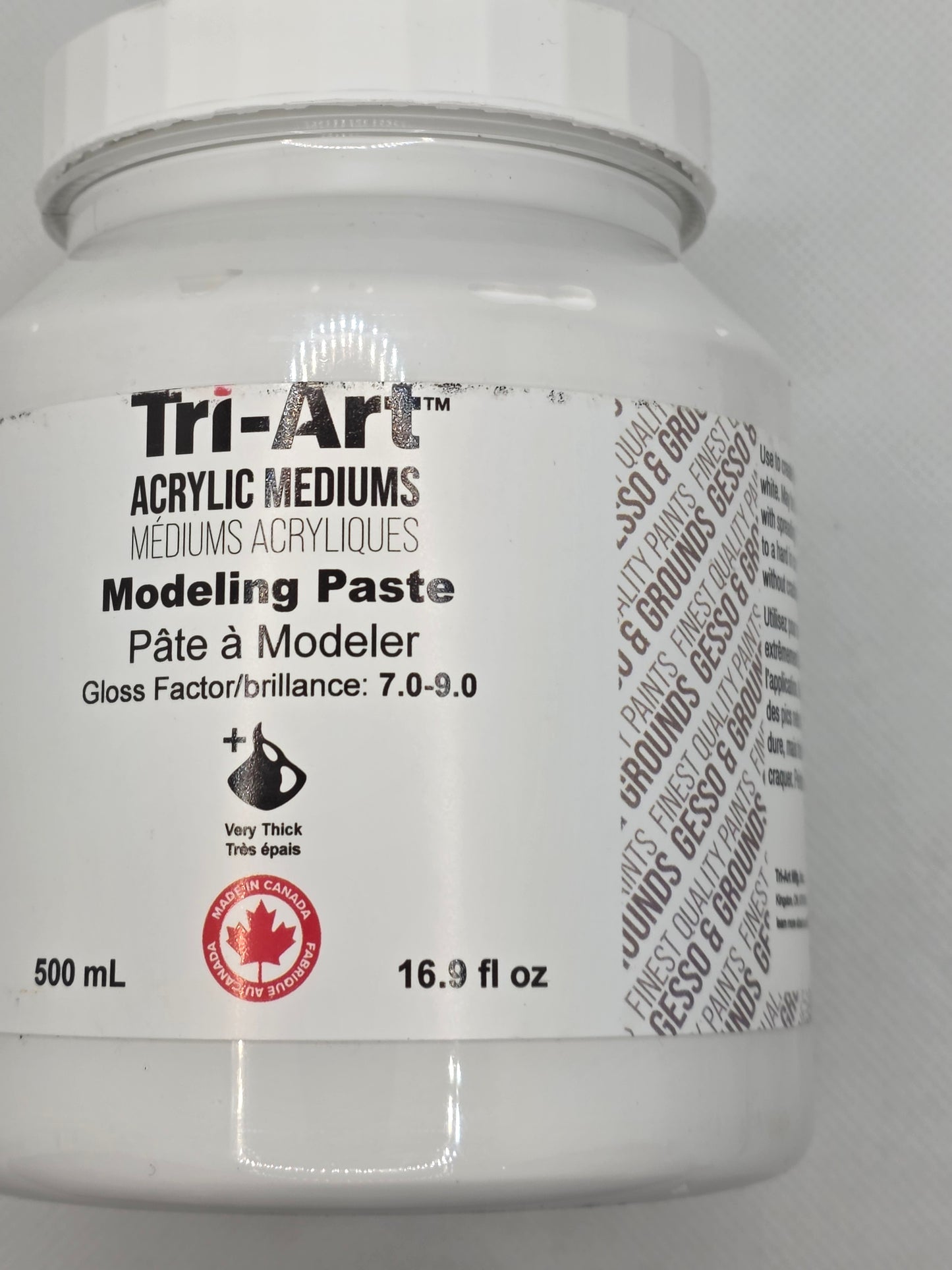 TA1393	Tri-Art Mediums	Modeling Paste	500mL