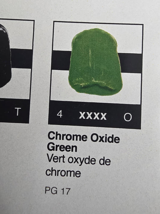 TA903	Tri-Art High Viscosity	Chrome Oxide Green	60mL Tube	4