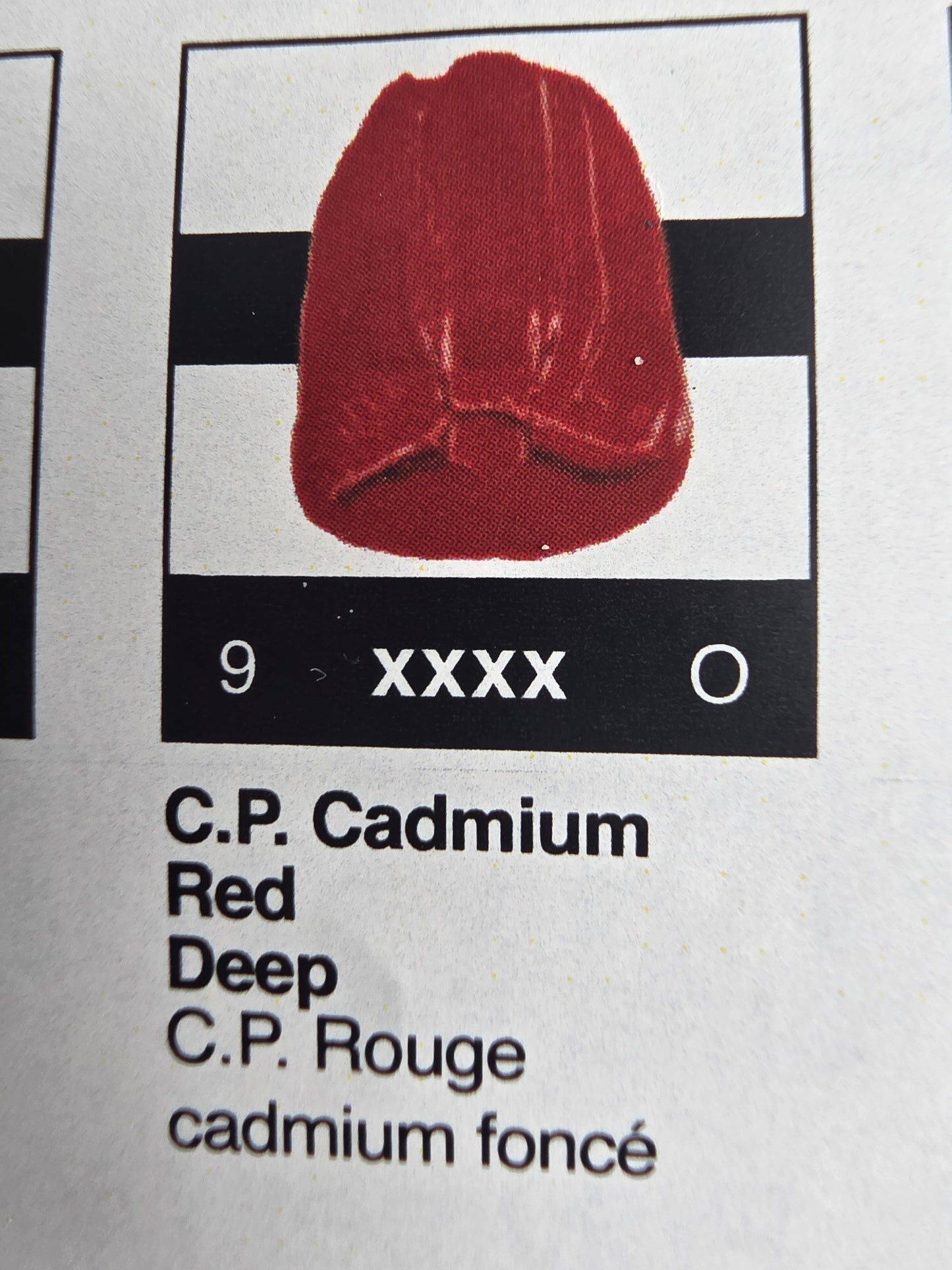 TA2221	Tri-Art High Viscosity	C.P. Cadmium Red Deep	60mL Tube	9