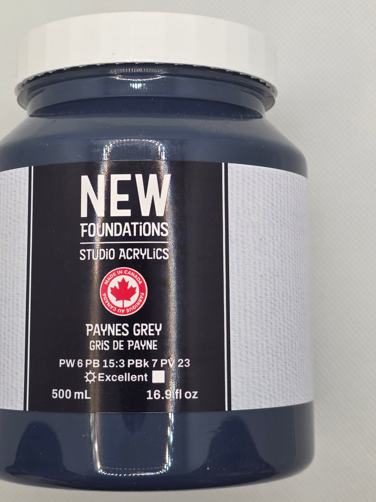 Tri-art: TA36882	New Foundations Acrylic	Payne's Grey	120mL