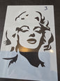 Sjablonger, 25X20 CM , MARLYN 3