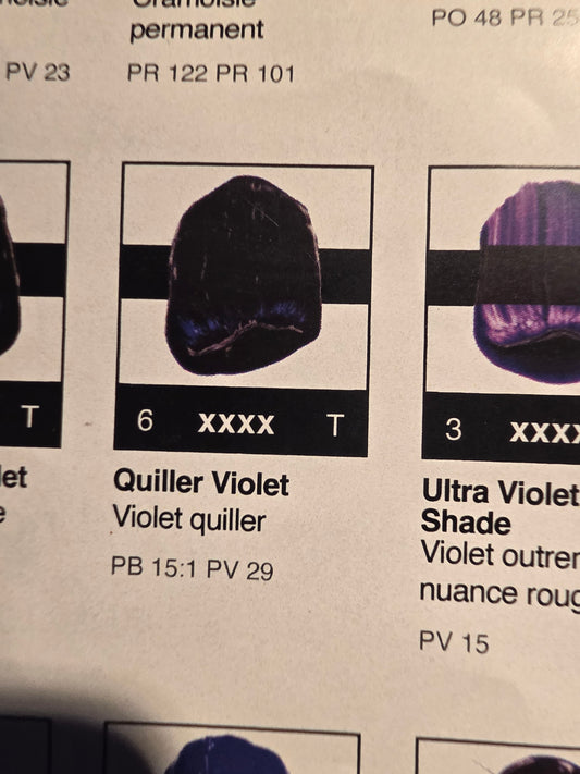 TA954	Tri-Art High Viscosity	Quinacridone Violet	60mL Tube	6