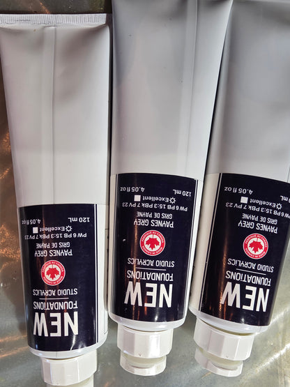Tri-art: TA36882	New Foundations Acrylic	Payne's Grey	120mL