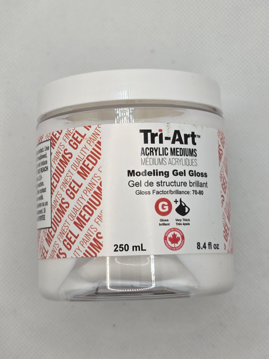 TA5201	Tri-Art Mediums	Modeling Gel Gloss	250mL