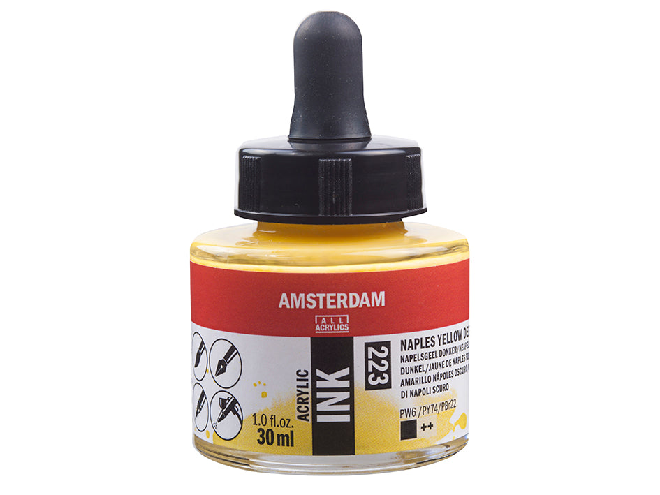 Amsterdam Ink 30ml –  223 Naples Yellow