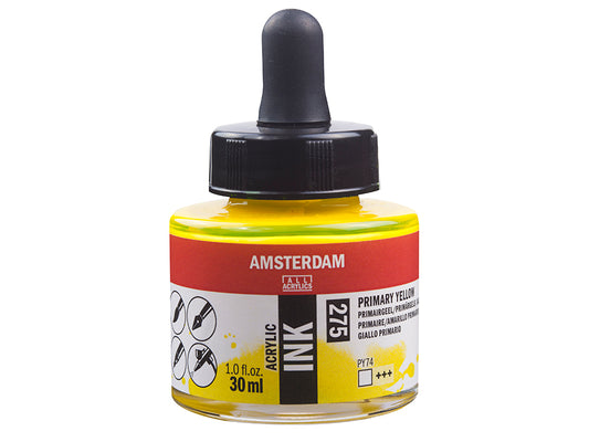Amsterdam Ink 30ml – 275 Primary Yellow