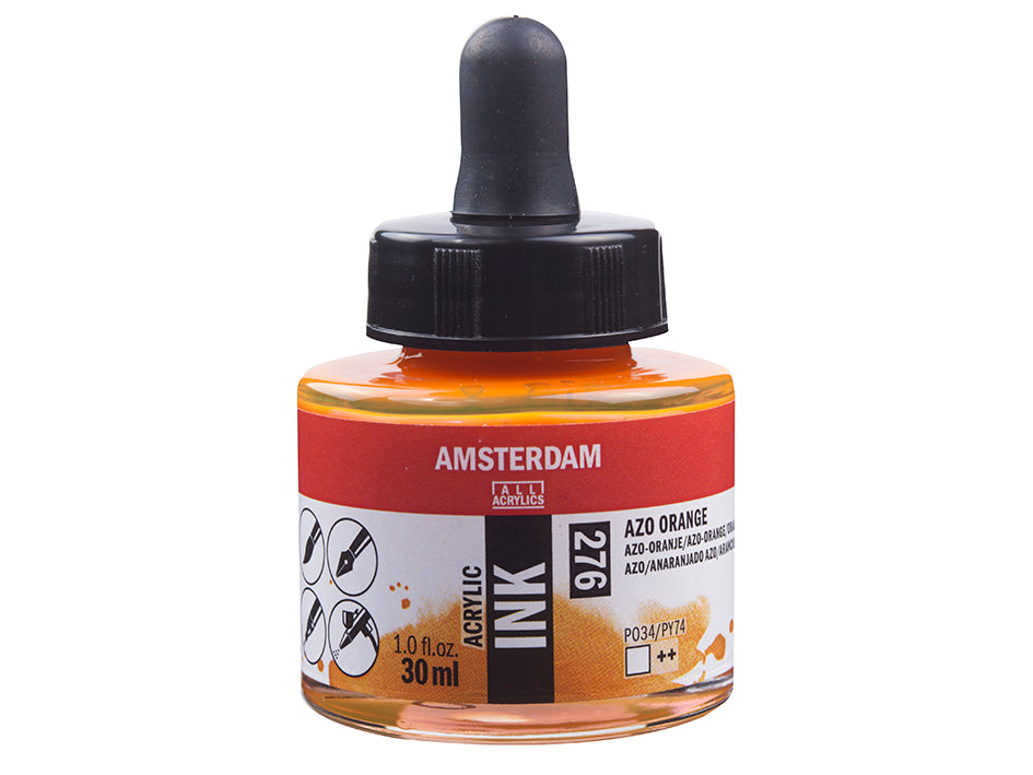 Amsterdam Ink 30ml –  276 Azo Orange