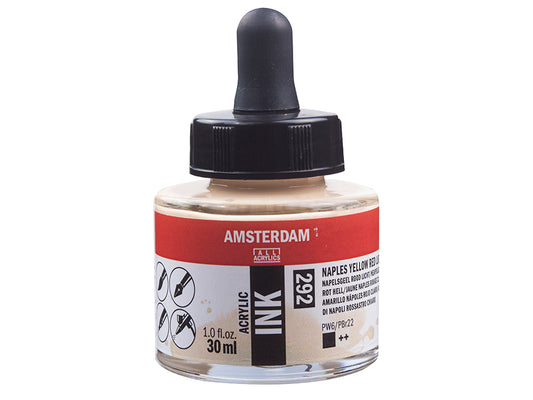 Amsterdam Ink 30ml – 292 Naples Yellow Red