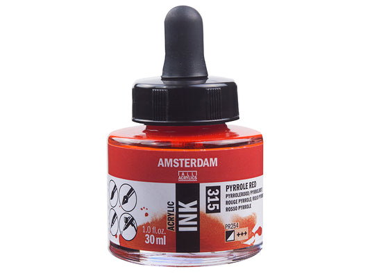 Amsterdam Ink 30ml – 315 Pyrrole Red