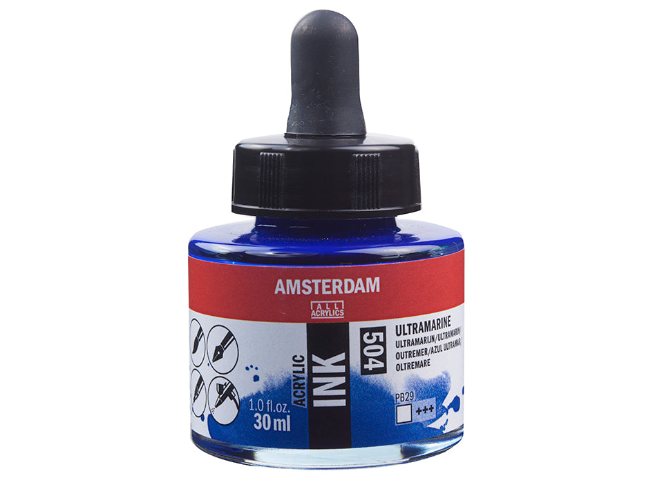 Amsterdam Ink 30ml –  504 Ultramarine