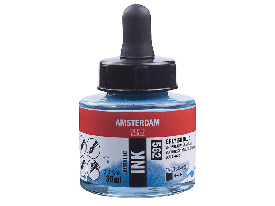 Amsterdam Ink 30ml – 562 Greyish Blue