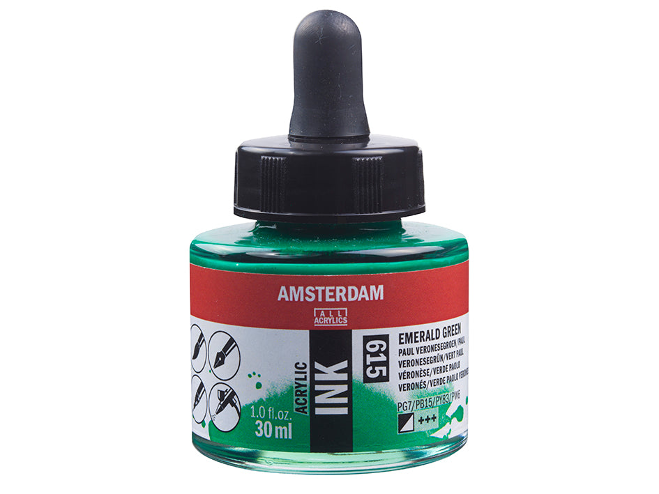 Amsterdam Ink 30ml –  615 Emerald Green