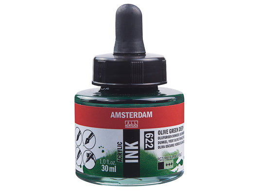 Amsterdam Ink 30ml –  622 Olive green deep
