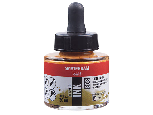Amsterdam Ink 30ml – 803 Deep Gold