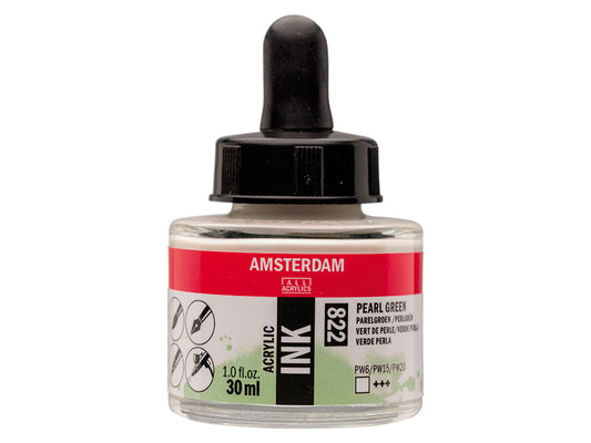 Amsterdam Ink 30ml – 822 Pearl Green