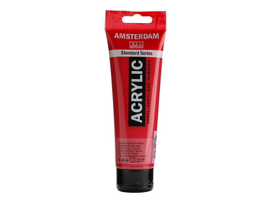 Amsterdam Standard 120 ml – 317 Transp. red medium