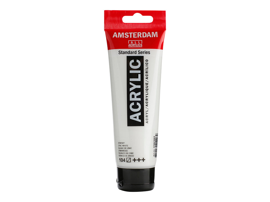 Amsterdam Standard 120 ml  – 104 Zink white