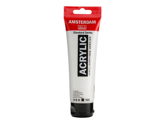 Amsterdam Standard 120 ml – 105 Titanium white