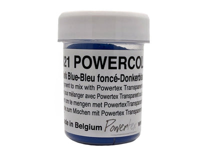 Tørre pigment, Powercolor 40ml. – Mørk blå 021