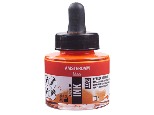 Amsterdam Ink 30ml – 257  Reflex Orange