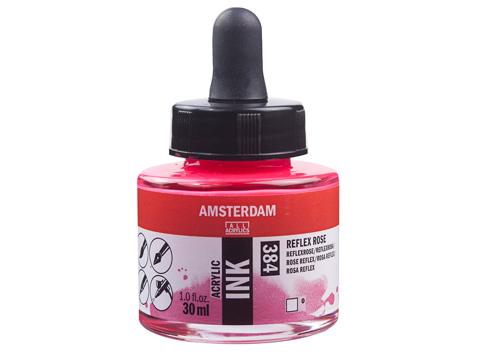 Amsterdam Ink 30ml – 384 Reflex Rose