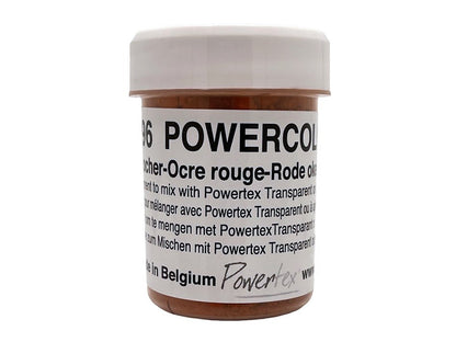 Tørre pigment, Powercolor 40ml. – Rød Oker 096