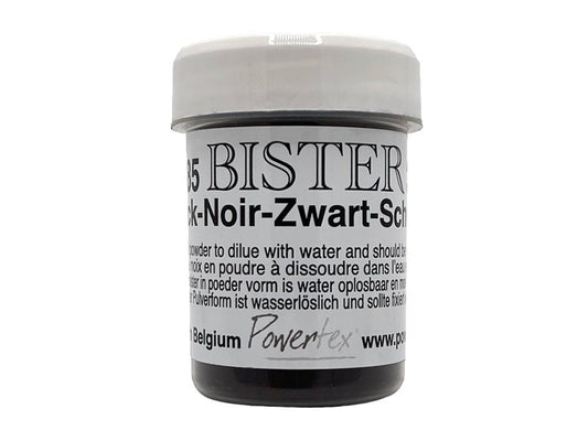 Bister, pulver 40 ml - 30 gr. svart