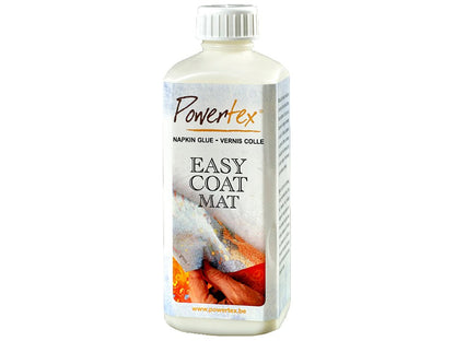 Lim/lakk og varnish;  Coat Mat- 250 ml, nr 0006, 10 silkepapir/ print bilder på kjøpet