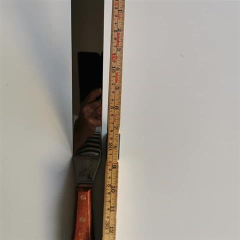 Tilbehør, stor pallett kniv, 37 cm fra powertex